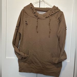 Distressed Hoodie by Chelsea DeBoer